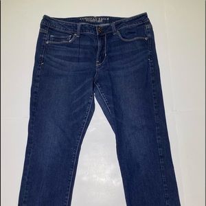 American Eagle Outfitters Blue Denim Skinny Jean 12 Women